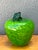 Glass Vintage Art Glass Apple For Sale - Image 7 of 12