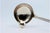 Silver Silver Sauce Spoon with Raised Grooves on the Handle For Sale - Image 8 of 10