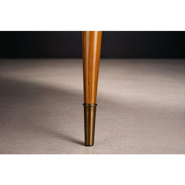 Brazilian Caviúna Dining Table for Eight Attributed to Giuseppe Scapinelli, Brazil, 1950s - Lot 648 For Sale - Image 9 of 12