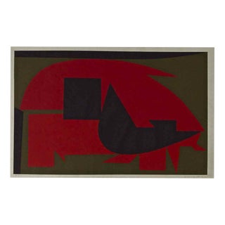 Victor Vasarely, Garam, 1949, Screen Print For Sale