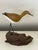 Wood Vintage Hand Carved Sandpiper Shorebird Gus Mirando Nantucket Artist For Sale - Image 7 of 14