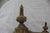 Gold Louis XIV Gilt Firescreen Andirons For Sale - Image 8 of 13