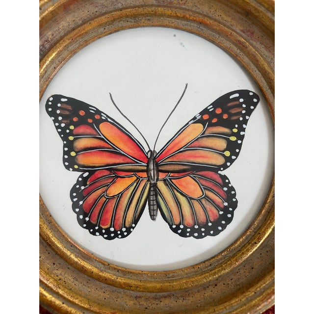 Set of Butterfly Watercolors For Sale - Image 4 of 6