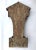 Wood Late 1800s Twig Decorated Wall Pocket With Porcelain Crucifix For Sale - Image 7 of 7