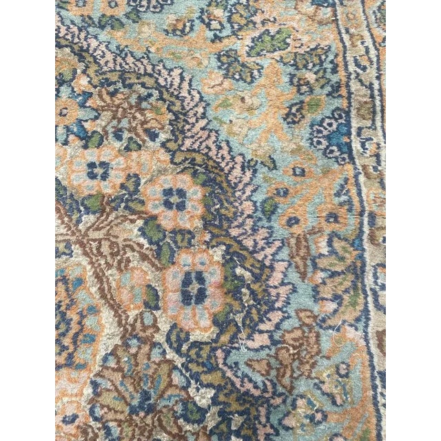 Textile Vintage Indian Punjab Rug, 1960s For Sale - Image 7 of 12