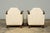 Pair of 1930s French Art Deco Oak Lounge Chairs in Blue Striped Fabric For Sale - Image 17 of 17