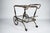 1950s Mid-Century Italian Brass and Glass Bar Cart from Cesare Lacca, Italy, 1950s For Sale - Image 5 of 14