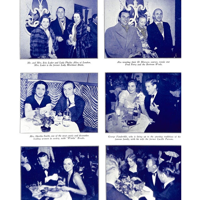 1930s "John Perona's El Morocco Family Album" 1937 Zerbe, Jerome [Photographs By] For Sale - Image 5 of 9