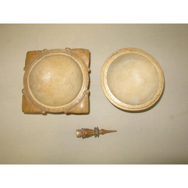 Wood 1990s Hand Carved Indonesian Wooden Decorative Box For Sale - Image 7 of 8