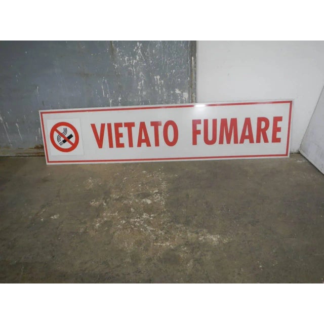 Vintage Tin Inscription ,1970s For Sale - Image 10 of 10