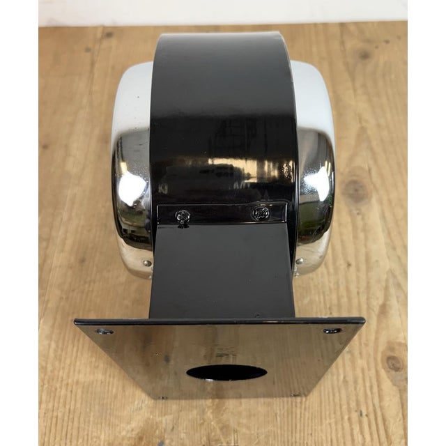 Vintage Black Citizen Double-Sided Ship Wall Clock, 1980s For Sale - Image 15 of 18