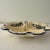 Vintage Blue and White Floral Divided Relish Dish With Scalloped Rim For Sale In Richmond - Image 6 of 10
