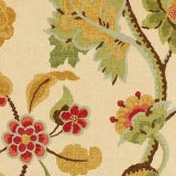Sample- Schumacher Khantau Tree Fabric in Honey For Sale