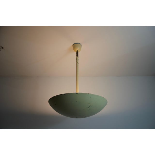 Mid-Century Modern Mid-Century Modern Metal Ceiling Lamp Germany, 1960s For Sale - Image 3 of 11