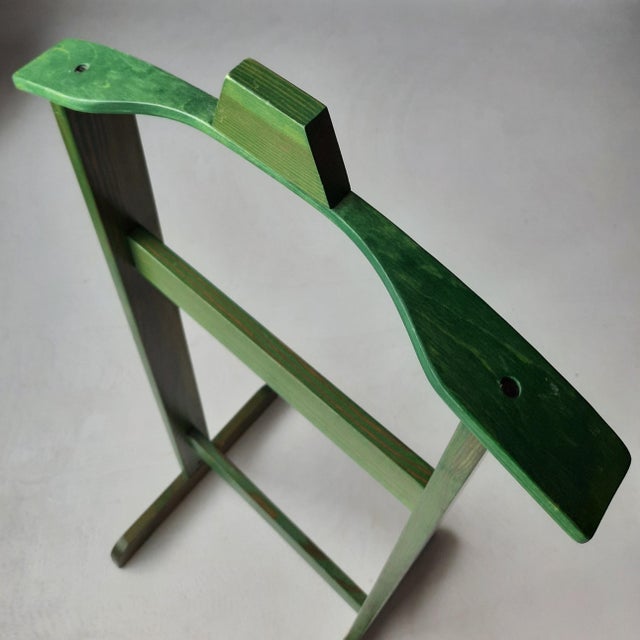 Vintage Wooden Valet Stand, 1970s For Sale - Image 6 of 7