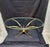 Mid-Century Modern French Brass and Crystal Glass Table, 1960s For Sale - Image 3 of 6