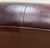 Vintage Oversized Tufted Leather Writers Chair With Ottoman For Sale - Image 10 of 18