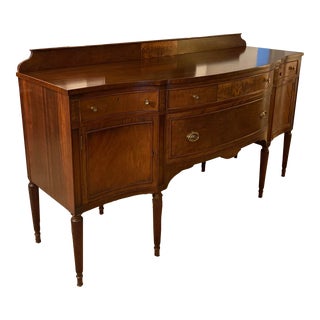 Late 19th Century Phillip Strobel and Sons Large Bench Made Sideboard Circa 1880-1890. For Sale