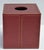 Burgundy Late 20th Century Burgundy Embossed Leather Elephant Tissue Box Kleenex Cover For Sale - Image 8 of 18