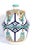 White Moroccan Ceramic Glazed Covered Jars Handcrafted in Fez Morocco - A Pair For Sale - Image 8 of 13