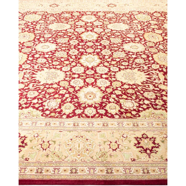 Solo Rugs Mogul, One-of-a-Kind Hand-Knotted Area Rug - Red, 8' 1" x 10' 2" For Sale - Image 4 of 8