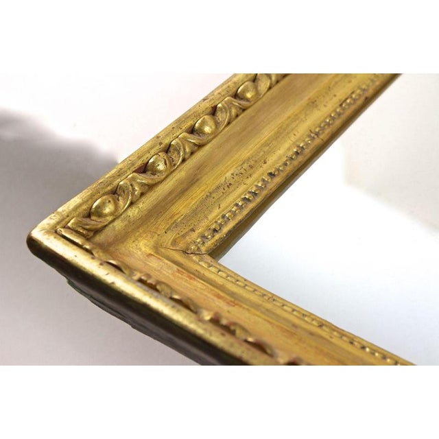 Biedermeier Gilt Wall Mirror with Bulls Eye Bars, Austria, 1830s For Sale - Image 16 of 18