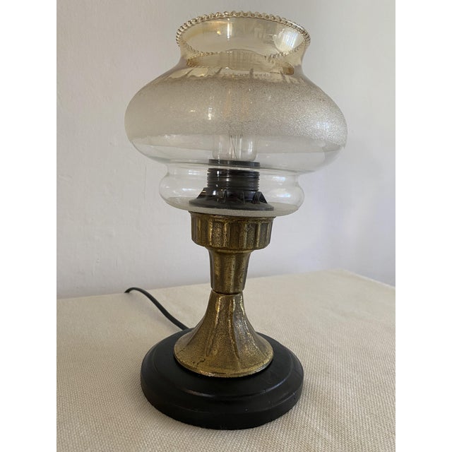 Black Vintage Table Lamp from Proletar Prilep, Former Yugoslavia, 1970s For Sale - Image 8 of 11