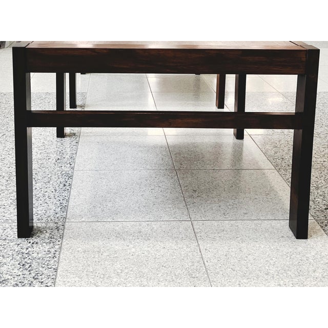 1960s Rosewood Side Tables in the Style of France & Søn - A Pair For Sale - Image 11 of 14