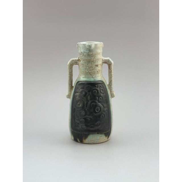 Art Deco Ceramic Urn Vase, Czech, 1930s For Sale - Image 3 of 10