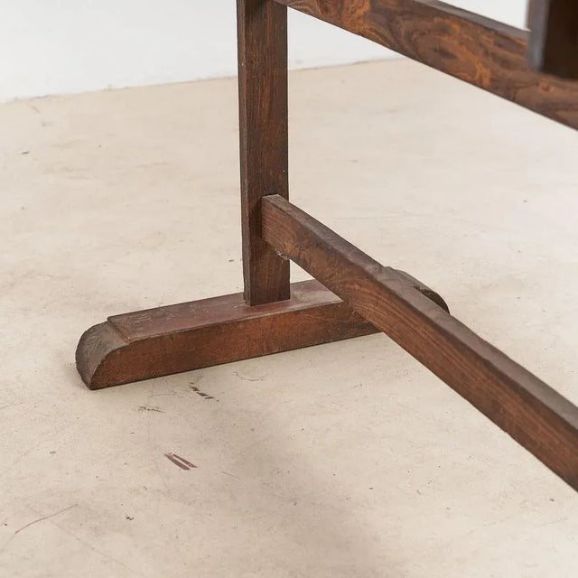 Antique Wooden Cradle, 1800s For Sale - Image 6 of 8