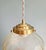 Space Age Pendant Light in Yellow Transparent Glass, 1960s For Sale - Image 6 of 14