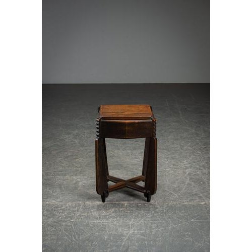 Amsterdam School Side Table by Christiaan Bartels For Sale - Image 3 of 10