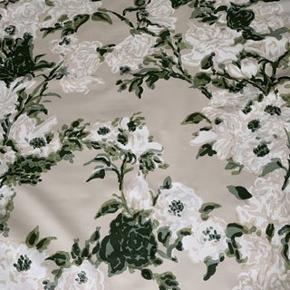 Bob Collins Carnival of Roses Cotton Chintz Fabric- 9 1/2 Yards For Sale