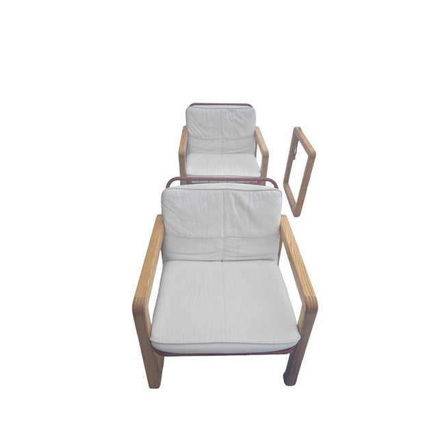 Contemporary Sälen Lounge Chairs by Knut & Marianne Hagberg for Ikea, 1982, Set of 6 For Sale - Image 3 of 8