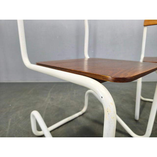 Bauhaus Cantilever Chairs in Tubular Steel, Germany, 1930s, Set of 4 For Sale - Image 10 of 14