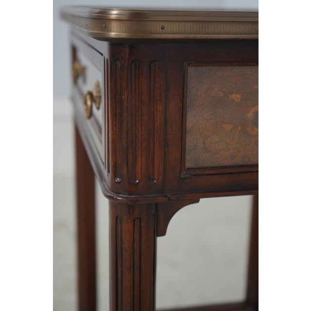Theodore Alexander Eglomise 1 Drawer Nightstand For Sale - Image 10 of 17