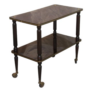 Mid-Century Serving Trolley Cart Coffee Table, France, 1960s For Sale