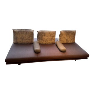 Prado Dark Brown 3+ Seater Sofa Attributed to Ligne Roset For Sale