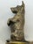 Rare Early 20th Century Asprey London Bronze Begging Scottie Dog Car Radiator Mascot For Sale - Image 11 of 18