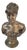 Bust of a Young Girl, 1950, Brass For Sale
