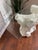 Vintage Postmodern Sirmos Plaster Faux Rock Console Table For Sale - Image 10 of 10