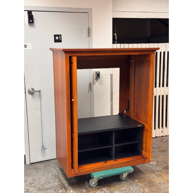 Thomasville Circa 1999 Impressions by Thomasville Bridges Collection Armoire For Sale - Image 4 of 12