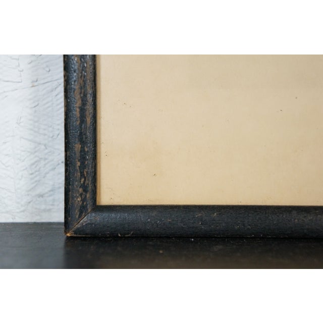 Late 19th Century Antique Nan Lindahl Autumn Country Farmhouse Landscape Etching 13", Framed For Sale - Image 4 of 10