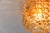 Mid-Century Modern Amber Bubble Glass Flush Mount, 1960s For Sale - Image 9 of 10