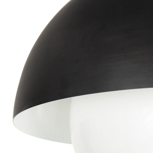 Regina Andrew Montreux Steel Flush Mount, Oil Rubbed Bronze & Natural Brass For Sale - Image 4 of 7