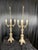 French French 19th‑Century Louis XVI Style Four‑Arm Silver Candelabra Lamps — A Pair For Sale - Image 3 of 12