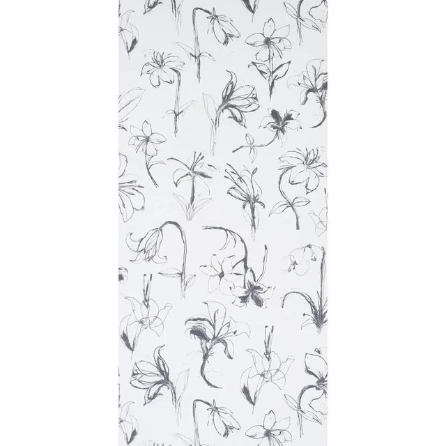 Based on studies of orchids and lilies, Close Your Eyes and Remember is a loose, gestural botanical pattern created by...