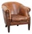 Vintage Sheepskin Club Armchair For Sale
