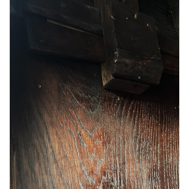 Antique Baroque Wardrobe in Oak, 1600s For Sale - Image 11 of 18