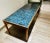 Severin Hansen Rosewood Teal Tile Coffee Table Bench Haslev Mobelfabrik Denmark 1960s For Sale In New York - Image 6 of 9